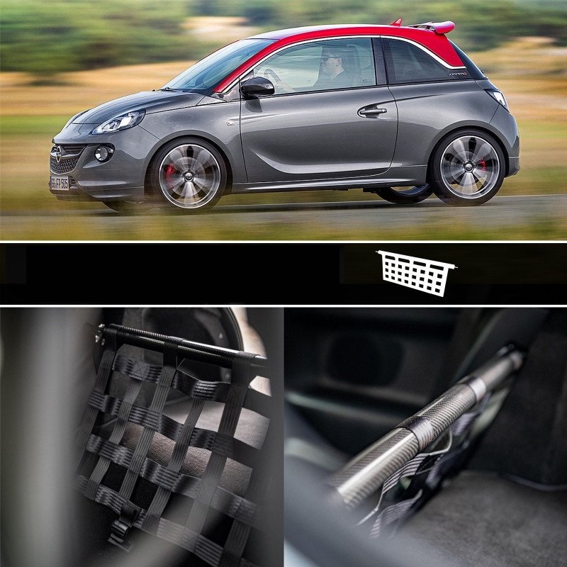 Clubsport Set - Strebe mit Netz für Opel Adam S
